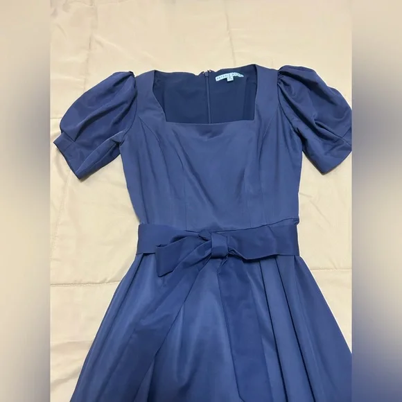 Antonio melani navy blue midi dress - Picture 11 of 12